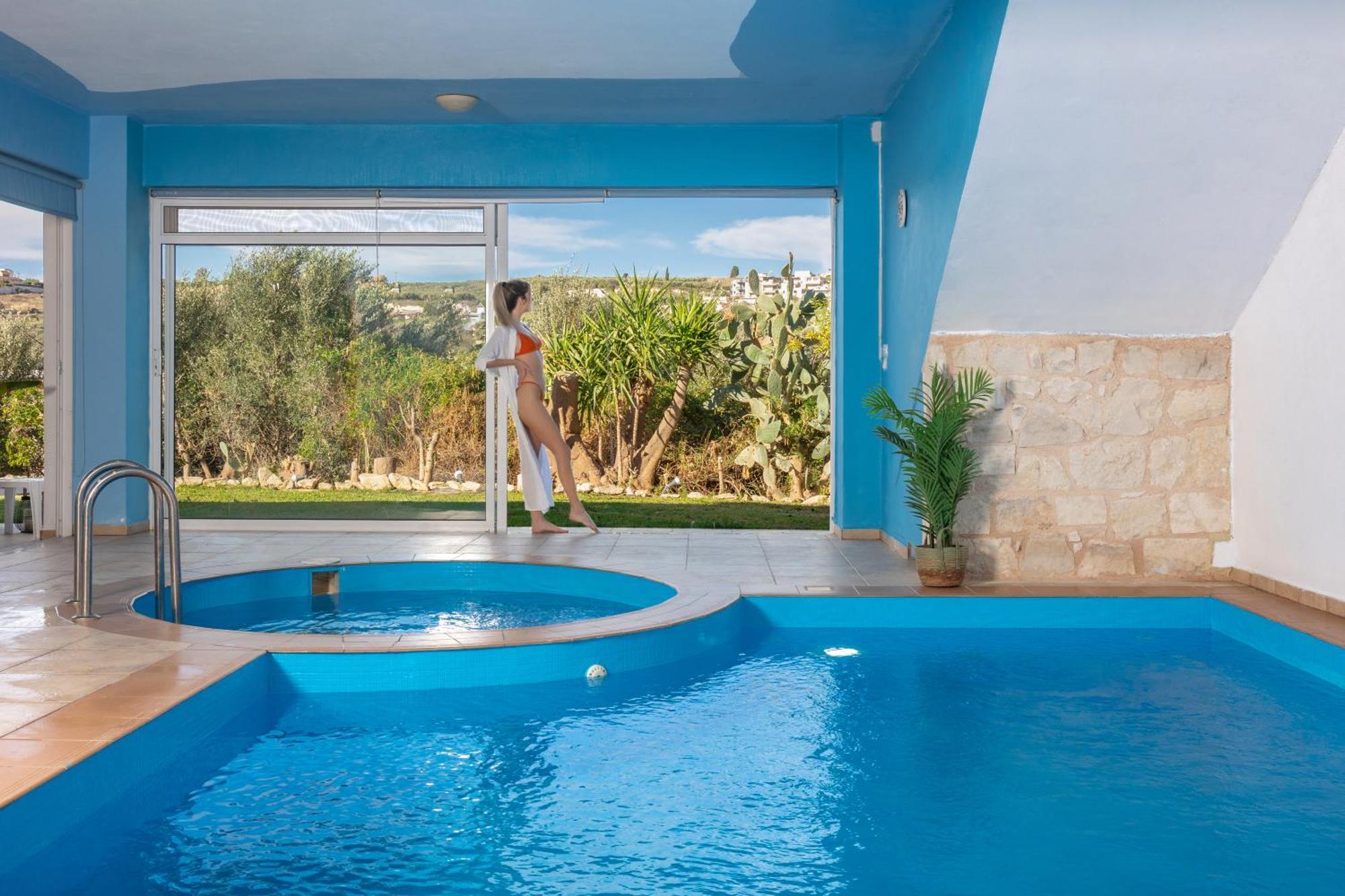 Whiteblue Spa Villa, By Idealstay Experience Iraklio Exteriér fotografie